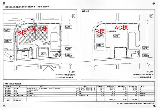 (仮称)豊洲二丁目駅前地区第一種市街地再開発事業