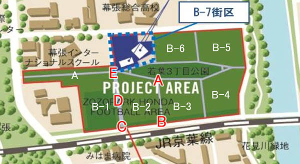 (仮称)幕張新都心若葉住宅地区計画(B-2街区)