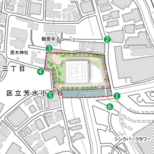 大崎駅西口F南地区第一種市街地再開発事業