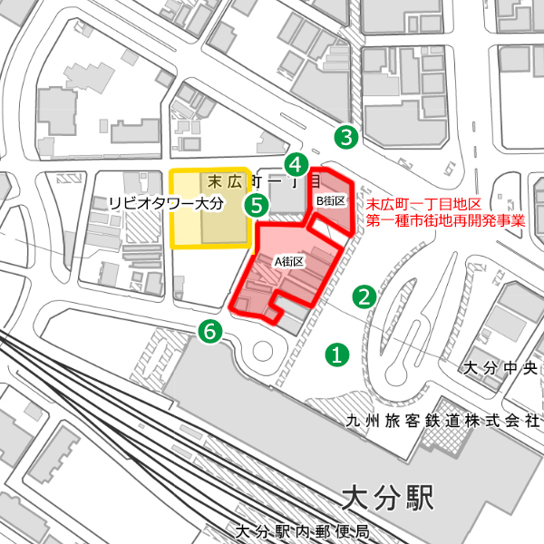 末広町一丁目地区第一種市街地再開発事業