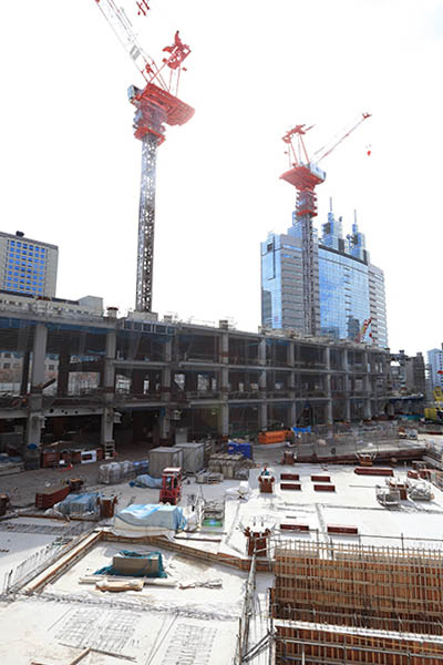 川崎駅西口開発計画（ホテルメトロポリタン川崎）