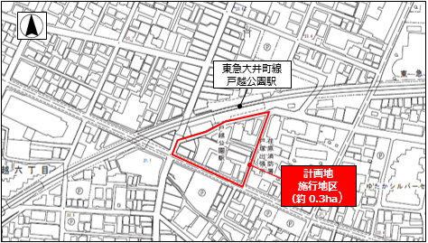 戸越五丁目19番地区第一種市街地再開発事業