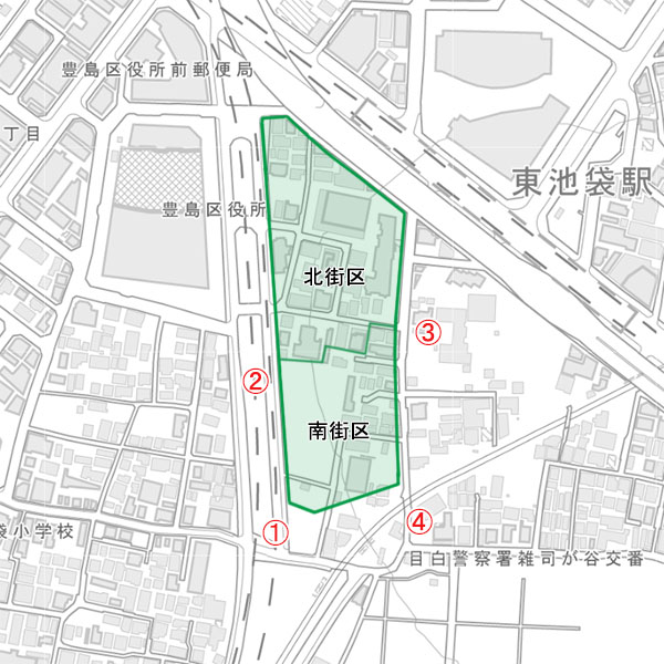 南池袋二丁目C地区第一種市街地再開発事業