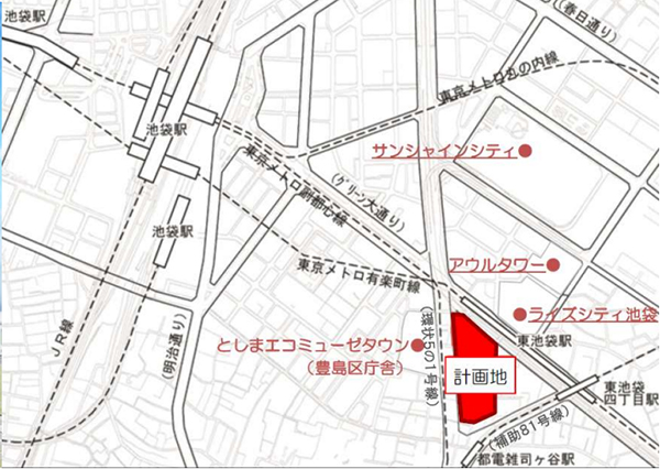 南池袋二丁目C地区第一種市街地再開発事業