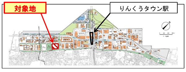 りんくう中央公園用地開発