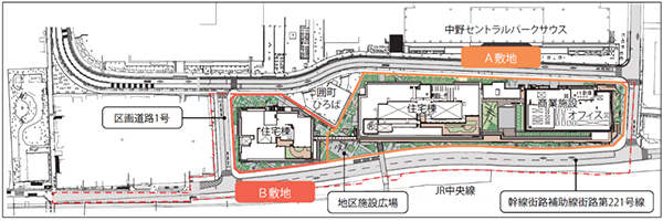 囲町東地区第一種市街地再開発事業