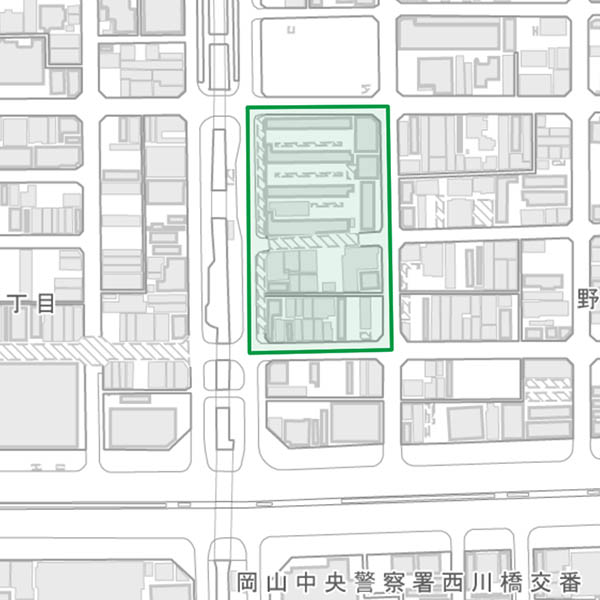 岡山市野田屋町一丁目2番3番地区第一種市街地再開発事業