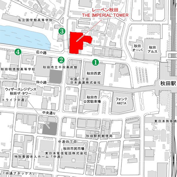 レーベン秋田 THE IMPERIAL TOWER