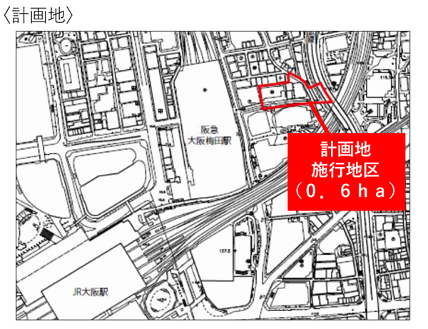 茶屋町B-2・B-3地区第一種市街地再開発事業