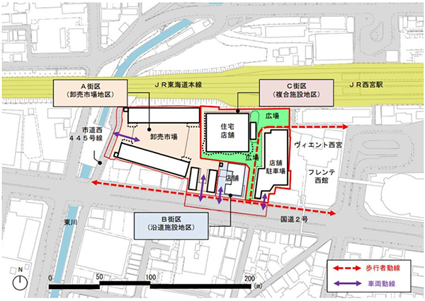 JR西宮駅南西地区第一種市街地再開発事業