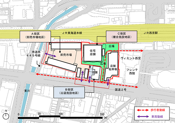 JR西宮駅南西地区第一種市街地再開発事業