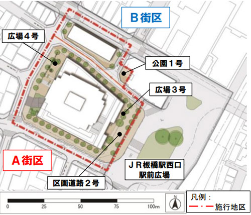 板橋駅西口地区第一種市街地再開発事業