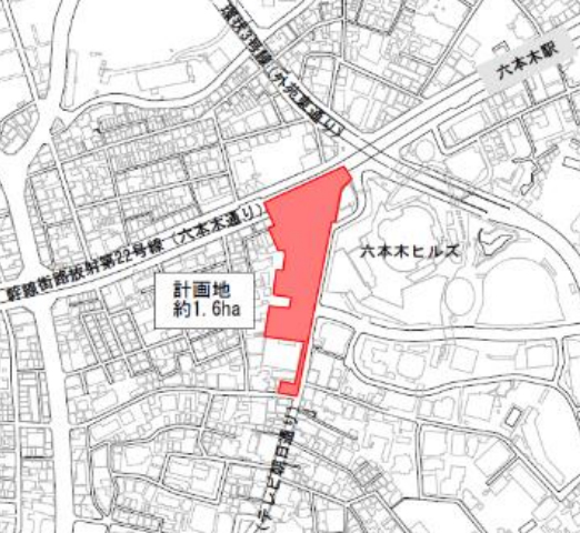 西麻布三丁目北東地区第一種市街地再開発事業