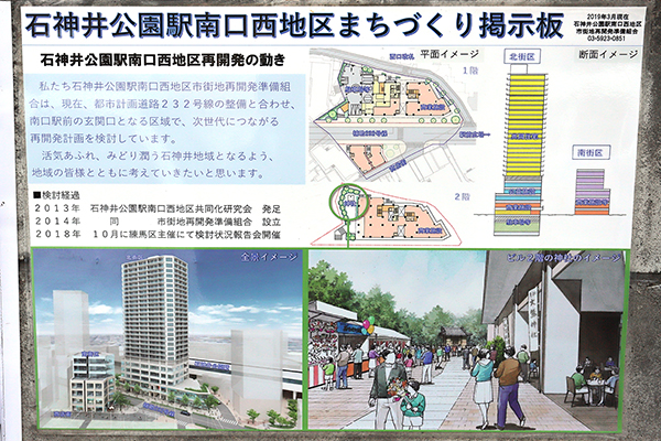 石神井公園駅南口西地区第一種市街地再開発事業