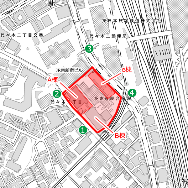 JR東京総合病院 A棟