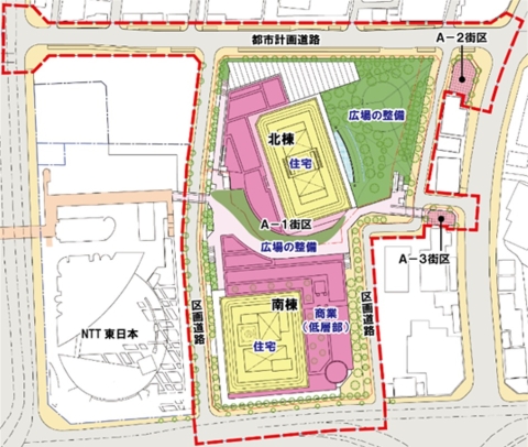 西新宿三丁目西地区第一種市街地再開発事業