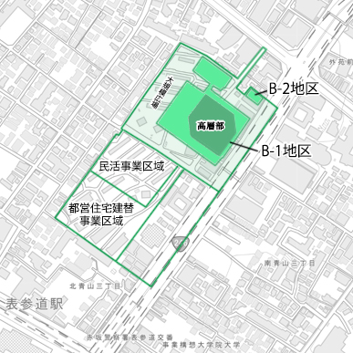 北青山三丁目地区市街地再開発事業