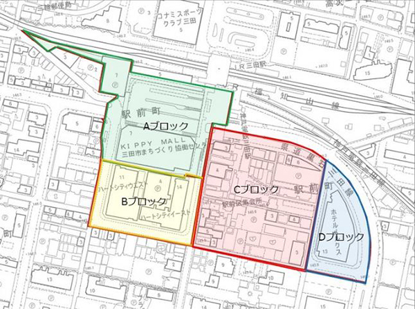 三田駅前Cブロック地区第一種市街地再開発事業