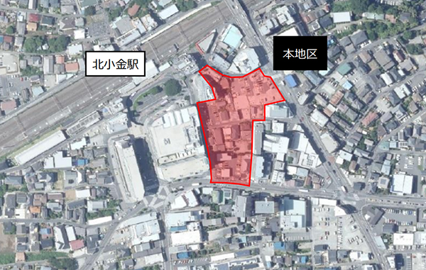 北小金駅南口東地区第一種市街地再開発事業