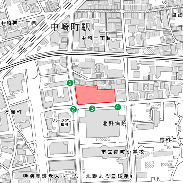 (仮称)大阪市北区中崎1丁目計画