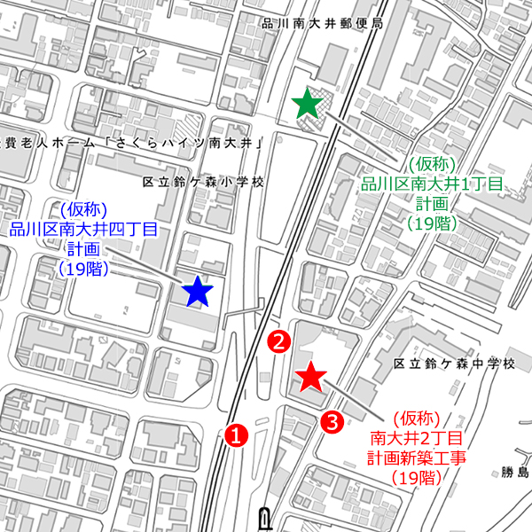 (仮称)南大井2丁目計画新築工事