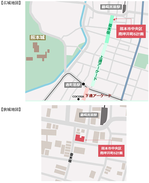 (仮称)熊本市中央区南坪井町6計画（ザ・パークハウス）