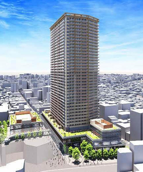 小山三丁目第1地区第一種市街地再開発事業