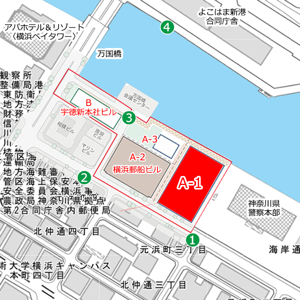 (仮称)横浜市中区海岸通計画(A-1地区)