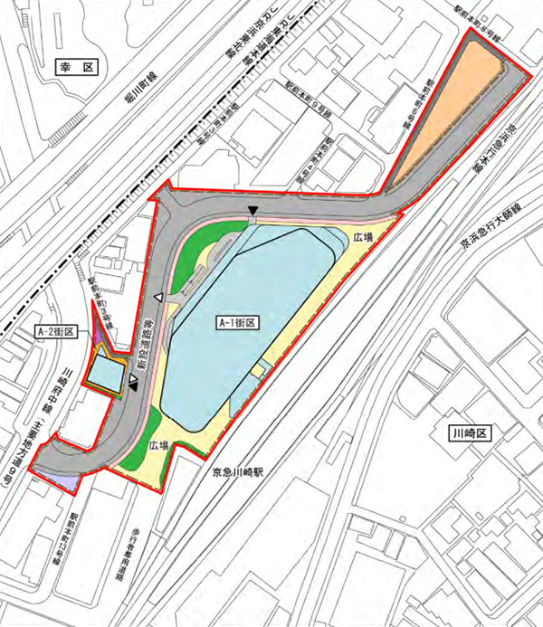 (仮称)京急川崎駅西口地区第一種市街地再開発事業