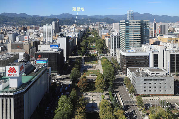 (仮称)大通西4南地区第一種市街地再開発事業