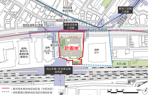 田町駅西口駅前地区開発事業