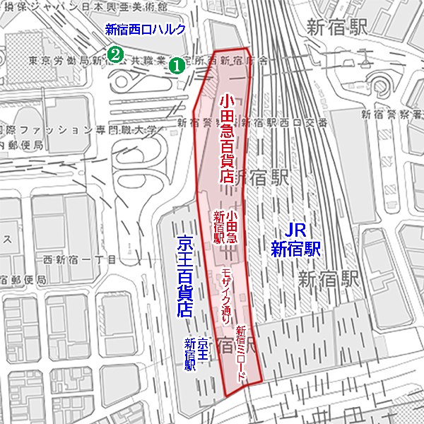 新宿駅西口地区開発計画