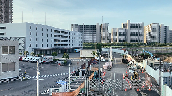 千住大川端地区