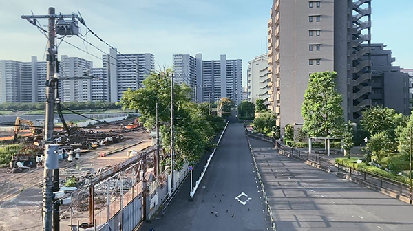 千住大川端地区