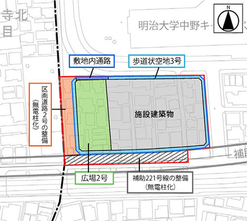 囲町西地区第一種市街地再開発事業