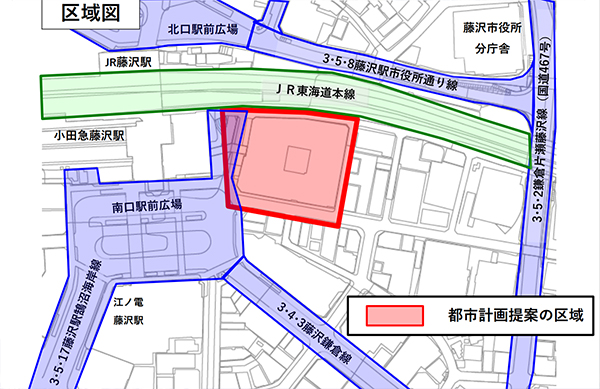 藤沢駅南口391地区