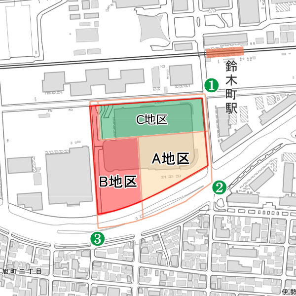 (仮称)鈴木町駅前南地区開発計画