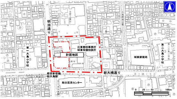 大島三丁目1番地地区再開発