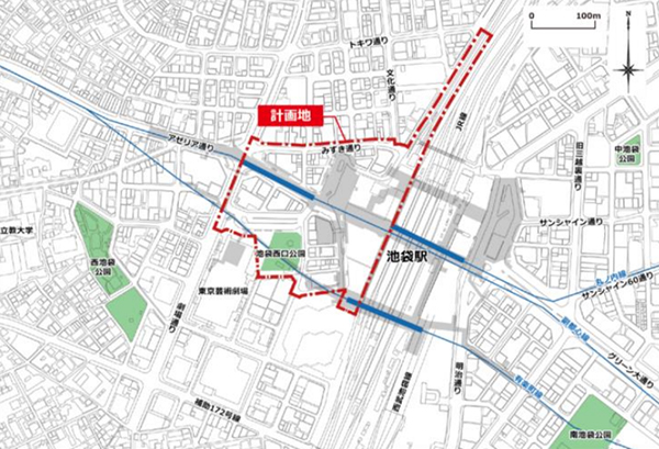 池袋駅西口地区再開発計画